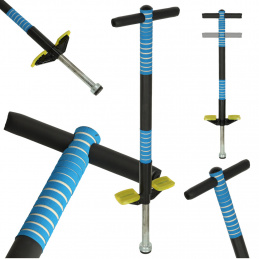 Adjustable blue pogo stick