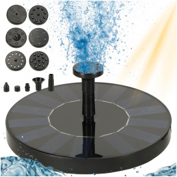 Solar garden fountain floating 16 cm