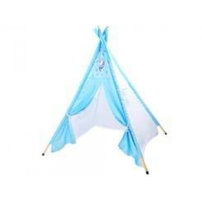 Children's teepee ZA3556 Blue/White
