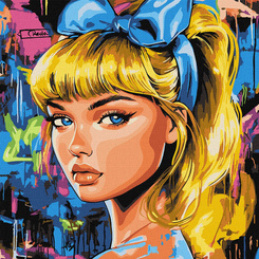 Painting by numbers 40 x 40 cm KHO8602 Modern Cinderella AP0102 universal