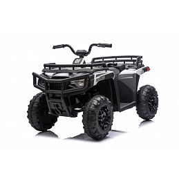 4x4 ATV Arctic Cat White Quad