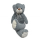 Aga4Kids Plush Bear 130 cm Grey