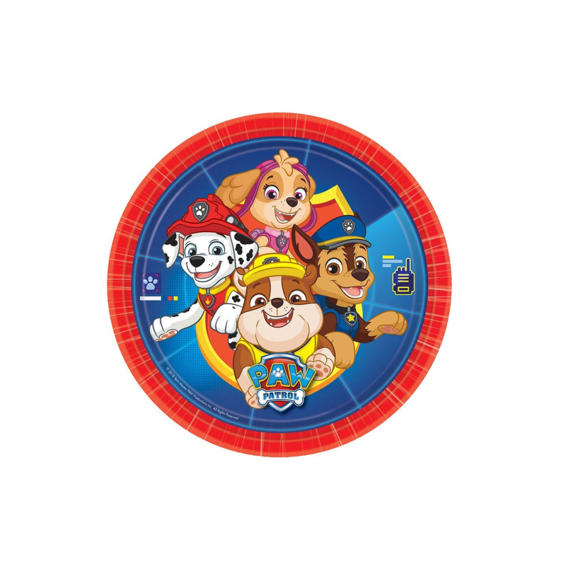 PawPatrol Paper plates Paw Patrol 20 cm 8 pcs