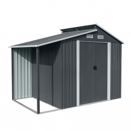 Aga Garden House 173x300x222 cm Dark Grey