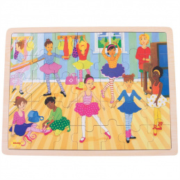 Bigjigs Toys Wooden Ballerina Puzzle 35 Pieces 2DZ139 - II. QUALITY