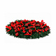 Aga Foldable Christmas Tree Nina 180 cm with LED lighting and decorations
