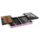 Aga Plastic Painting Set in a Case 145 pcs Pink