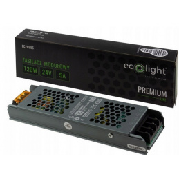 LED Slim Power Supply IP20 - 24V - 5A - 120W - Premium Line