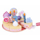 Sugar Wooden Birthday Cake for Cutting Candle Decoration ZA5936 Universal