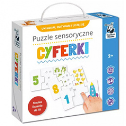Captain Science Sensory Puzzle Numbers - I touch, arrange, and learn ZA6085 universal