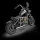 Motorcycle Cruiser 12 Black