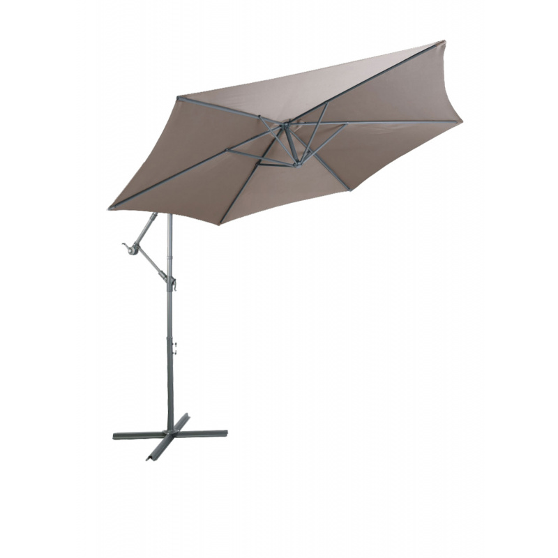 Linder Exclusiv Garden Cantilever Parasol 300 cm Taupe