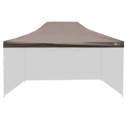 Aga Roof to the sales stand 3x4,5m Brown