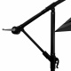 Aga Garden Cantilever Parasol 300 cm Dark Grey