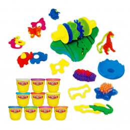 Aga4Kids Modeling Clay 10 pcs + Accessories