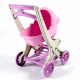 Doloni Plastic Doll Stroller Pink