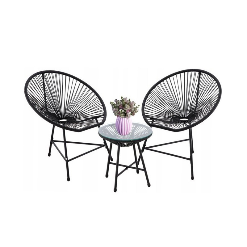 Aga Garden Set Black