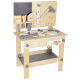 Aga Wooden children's workshop with tools