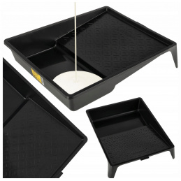 Black color tray 35x27cm