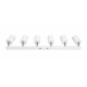 Ceiling spotlight LED VIKI 6x GU10 white