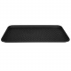 Shoe tray 75,5 x 38 x 3 cm black Ruhhy 19921