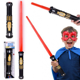 Folding Star Warrior Lightsaber Light Sound ZA5888 Universal