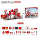 Magnetic Blocks Set Fire Brigade 48 pcs.
