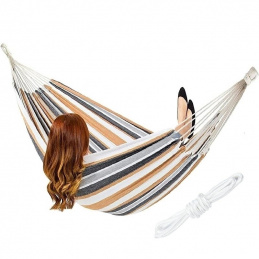 L70BL GARDEN HAMMOCK 2 PERSON FABRIC 200x150