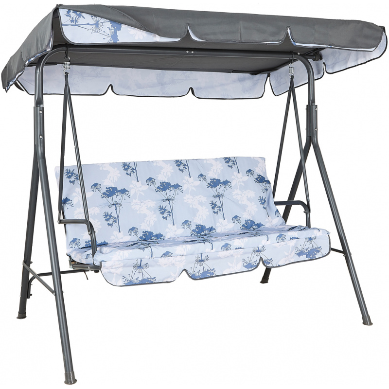 Aga Garden Swing Majka Flower Blue