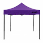 Aga Sales Stand without Sidewalls 3×3 m Purple