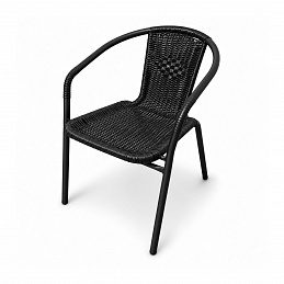 Aga Garden Chair RATAN Black/Black