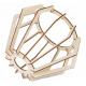 Hanging Ceiling Light LED Wooden Beam 3xE27 Loft Chandelier Brilliant Wood
