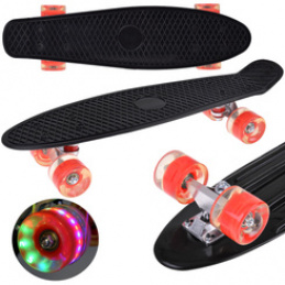 LED skateboard with illuminated wheels for skatepark riding SP0825 universal