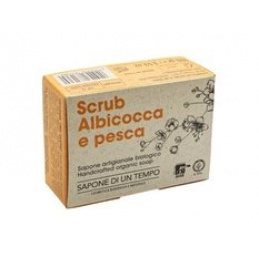 Exfoliating Soap Bar Apricot & Peach 100 g - SAPONE DI UN TEMPO Universal