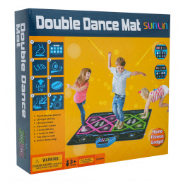 Music dance mat version for two people