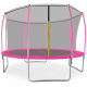 Aga SPORT FIT Trampoline 366 cm Pink + inner protective net