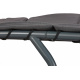 Linder Exclusiv Garden Lounger with Parasol Grey