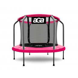 Aga Trampoline 150 cm Pink-grey