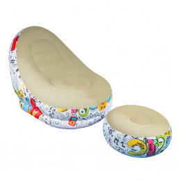 Aga Inflatable Chair with Ottoman DS2505