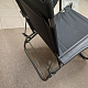 Waterproof Folding Garden Lounger Graphite 6DAZ176 - II. QUALITY