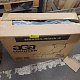Aga Garden Reclining Lounger with Canopy Black 6DAZ421 - SECOND QUALITY
