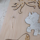 Aga4Kids Educational Double-Sided Board ZOO Natural MT17
