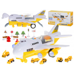 Aga Transport Plane + 6 construction vehicles