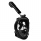 Full-face snorkelling mask S/M black ISO