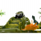 Kruzzel Dino Park racing track 271 pcs. 22618 universal