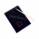 Scratch pad with pencil ZA3913 - Blue