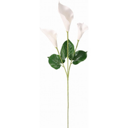 Artificial Plant Calla Lily Branch White Calla - 90 cm