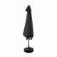Aga Tilt Garden Parasol 250 cm Dark Grey