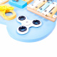 Aga4Kids Montessori Wooden Board Bear Blue