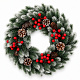 Aga Christmas LED wreath 40 cm LED0486